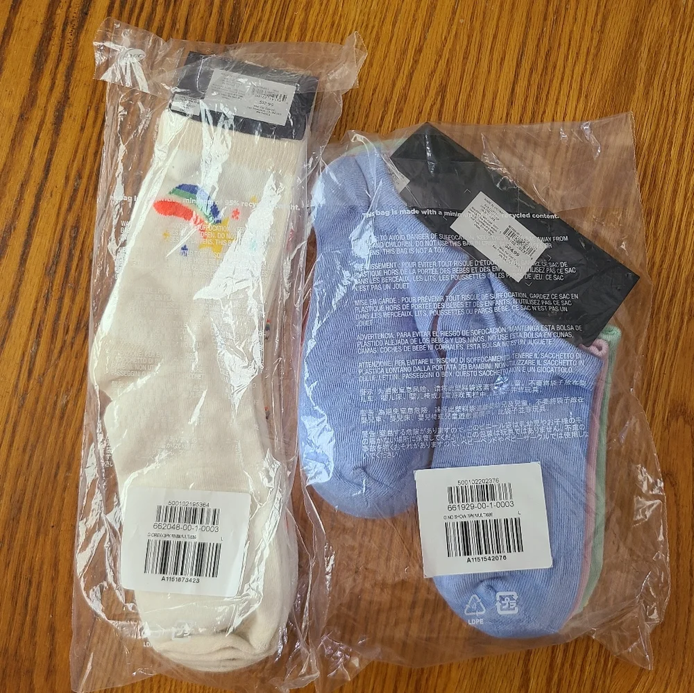 👀50% OFF - NWT‼️GAP 10 Pairs of Girl's Coordinating No Show & Quarter Socks